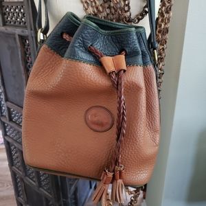 Vintage Dooney & Bourke Drawstring Saddle Bag